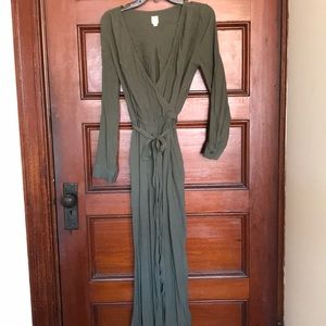 Olive green jumpsuit